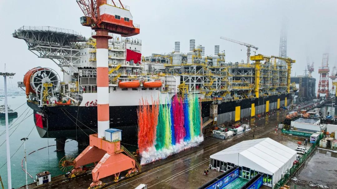 全球首艘高壓海底分離技術(shù)30萬噸“海上石油加工廠”交付，國瑞配套照明及小動(dòng)力分電箱系統(tǒng)